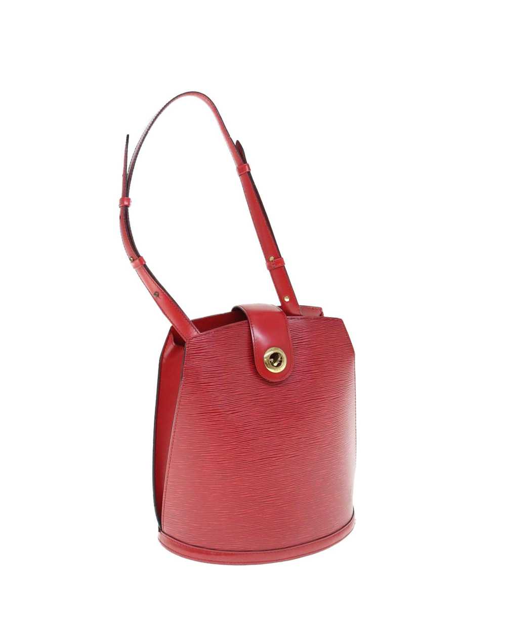 Louis Vuitton Sophisticated Red Leather Shoulder … - image 1