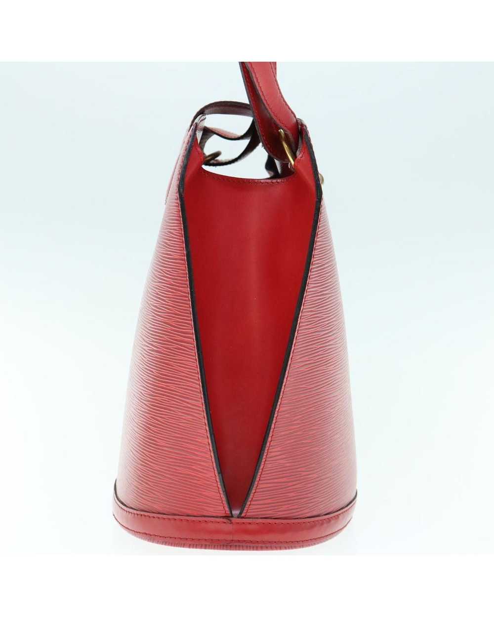 Louis Vuitton Sophisticated Red Leather Shoulder … - image 4