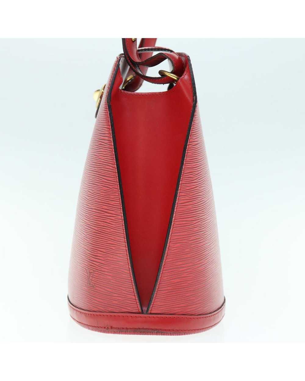 Louis Vuitton Sophisticated Red Leather Shoulder … - image 5
