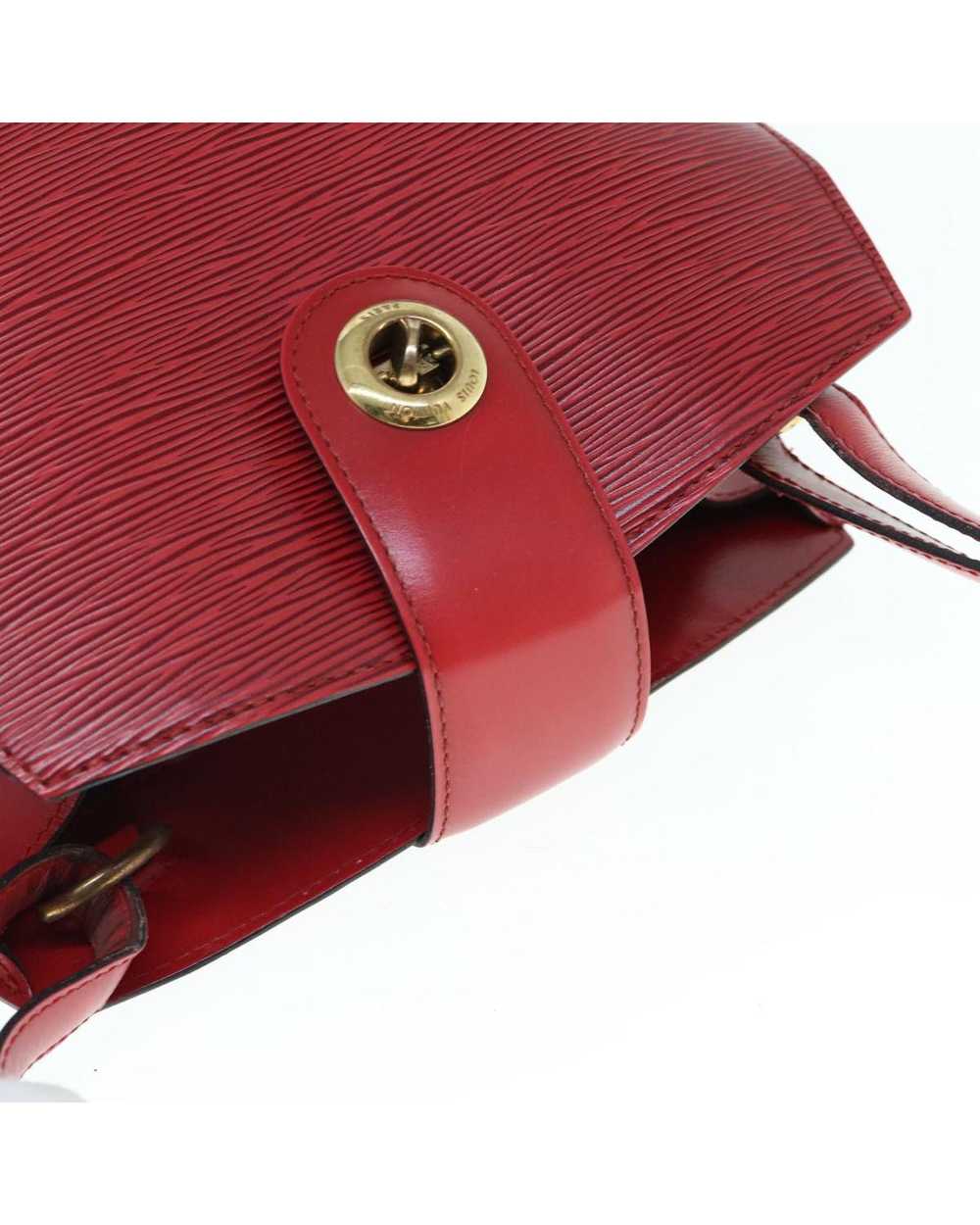 Louis Vuitton Sophisticated Red Leather Shoulder … - image 6