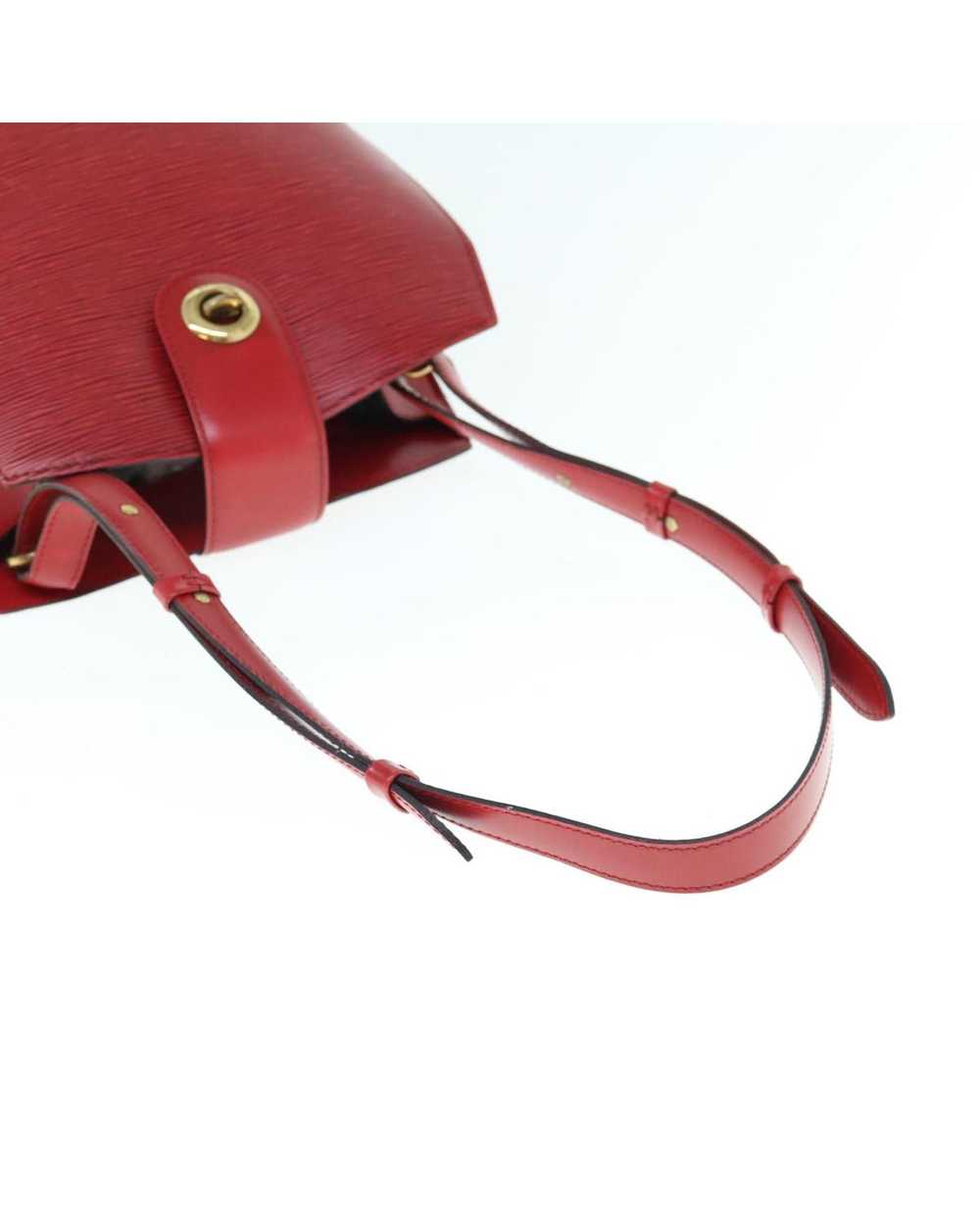 Louis Vuitton Sophisticated Red Leather Shoulder … - image 8