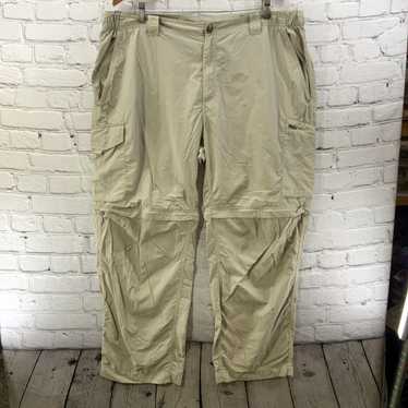 Vintage Columbia Nylon Pants Mens Sz 42 x 30 Khak… - image 1