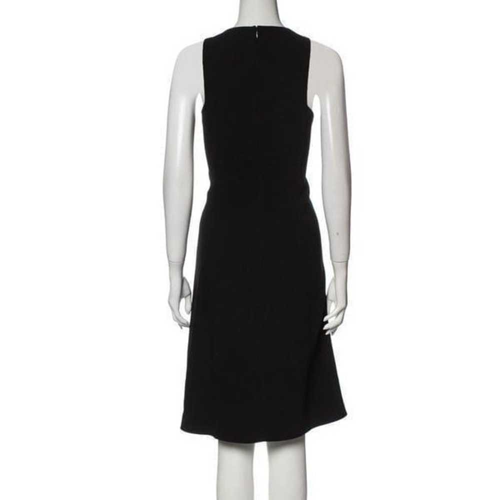 Halston Heritage SZ 12 black sleeveless dress - image 2
