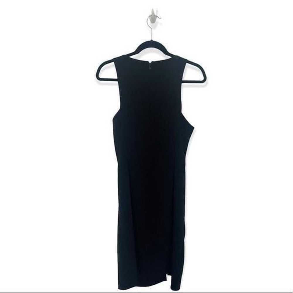 Halston Heritage SZ 12 black sleeveless dress - image 5