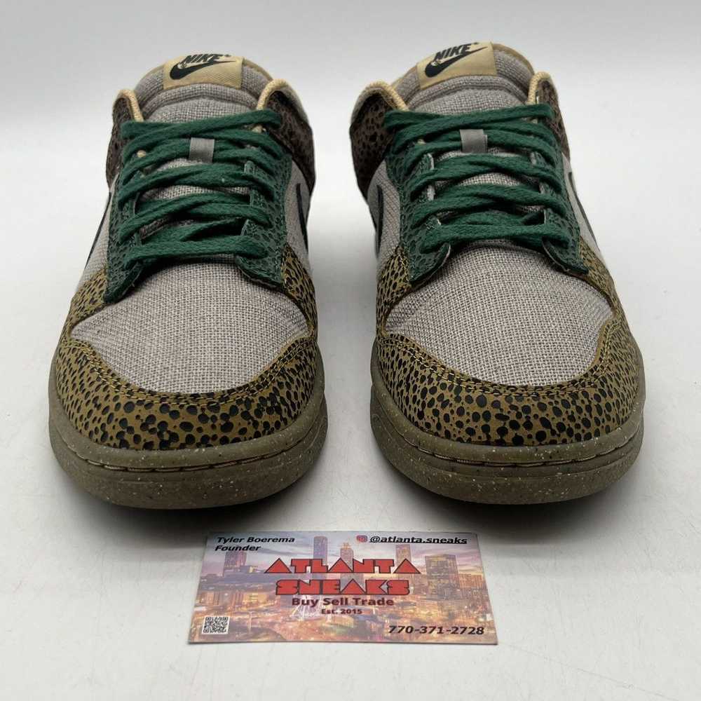 Nike Nike dunk low golden moss - image 2