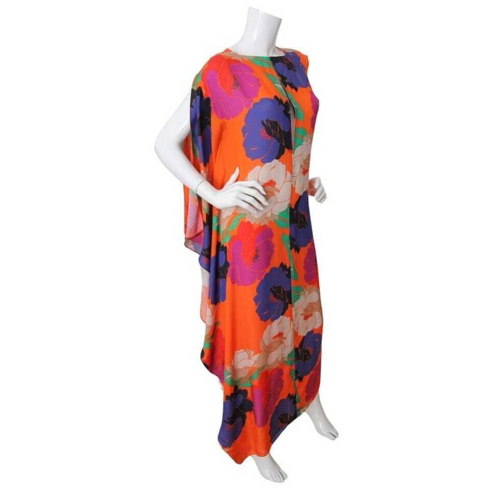 Careste NEW Maxi Caftan One Shoulder Draped Dress… - image 3