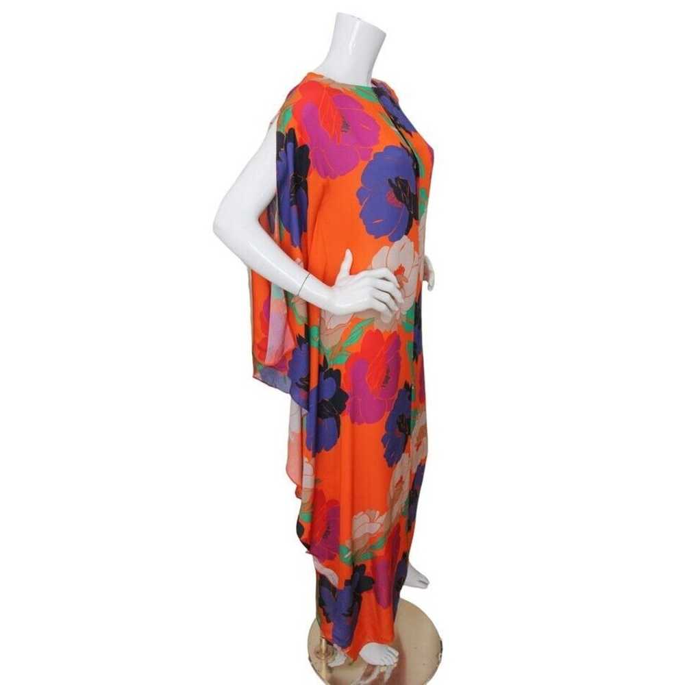 Careste NEW Maxi Caftan One Shoulder Draped Dress… - image 8