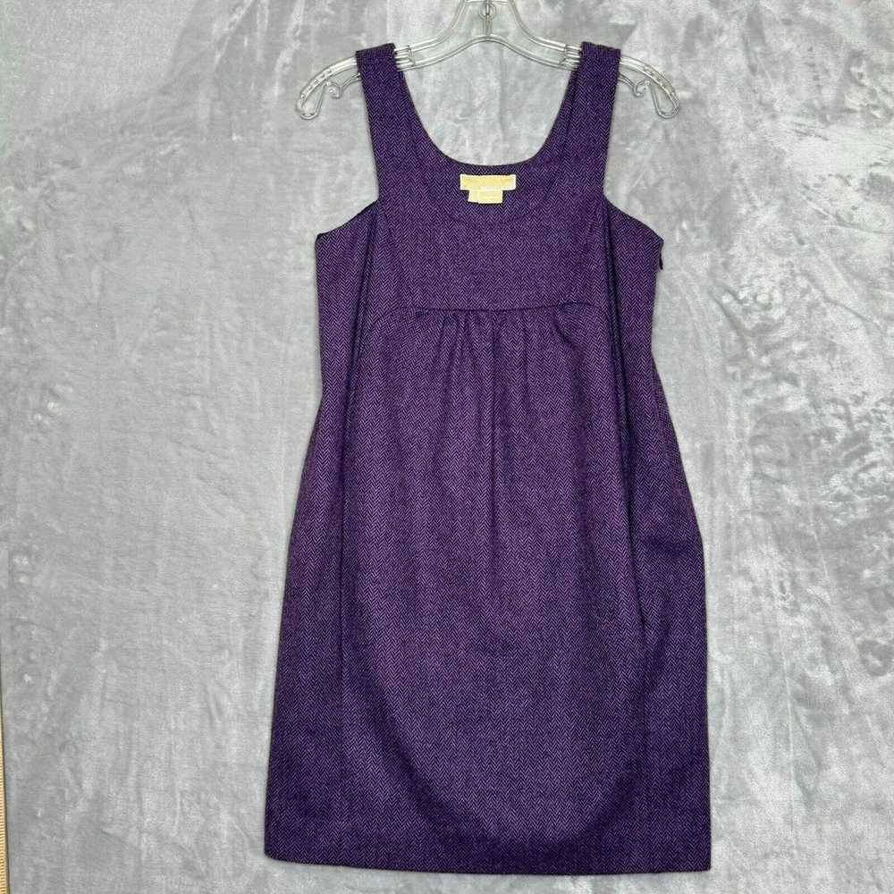 Michael Kors Made In Italy Dress Womens 6 Purple … - image 1