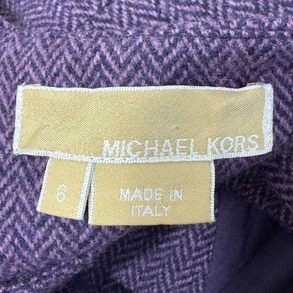 Michael Kors Made In Italy Dress Womens 6 Purple … - image 7