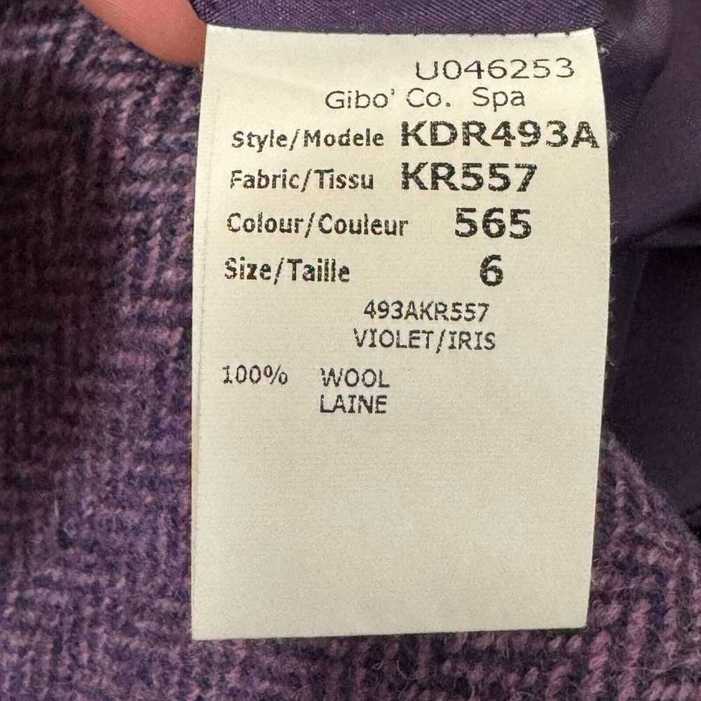 Michael Kors Made In Italy Dress Womens 6 Purple … - image 8