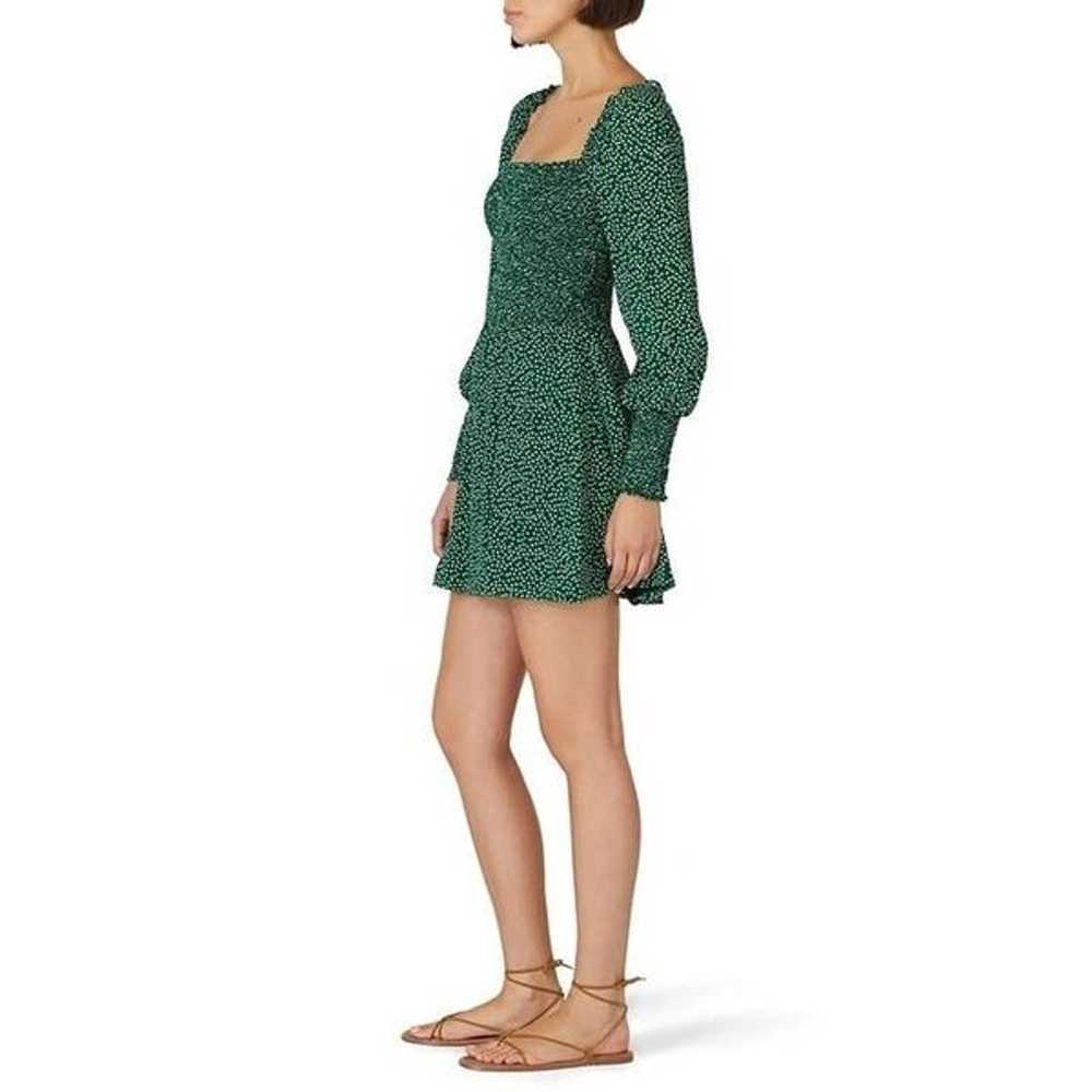 Reformation Wyoming Kelli Dress in Green Large Wo… - image 2