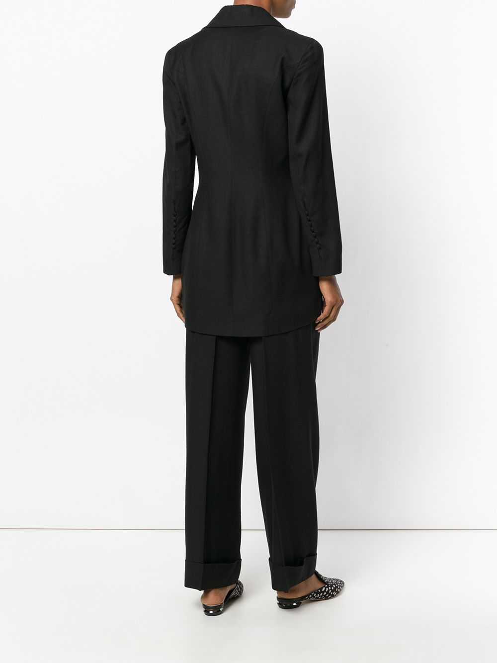 John Galliano Pre-Owned jacket and trouser suit -… - image 4