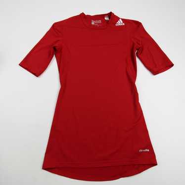 adidas Techfit Compression Top Men's Red Used - image 1
