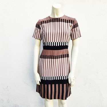 Marni Women's Silk Commessa Stripe Dress 2011 100%