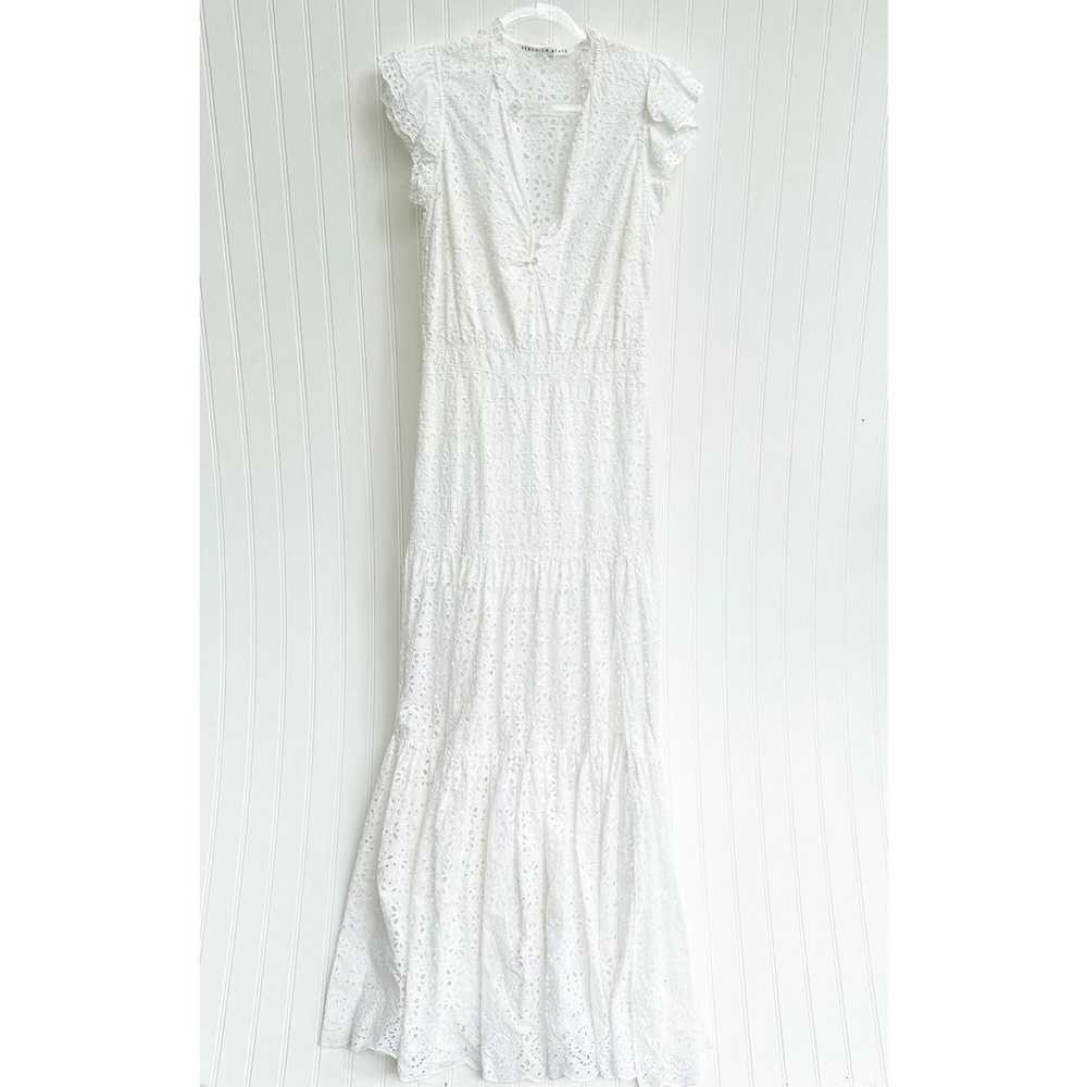Veronica Beard Satori White Eyelet Maxi Dress Sum… - image 10