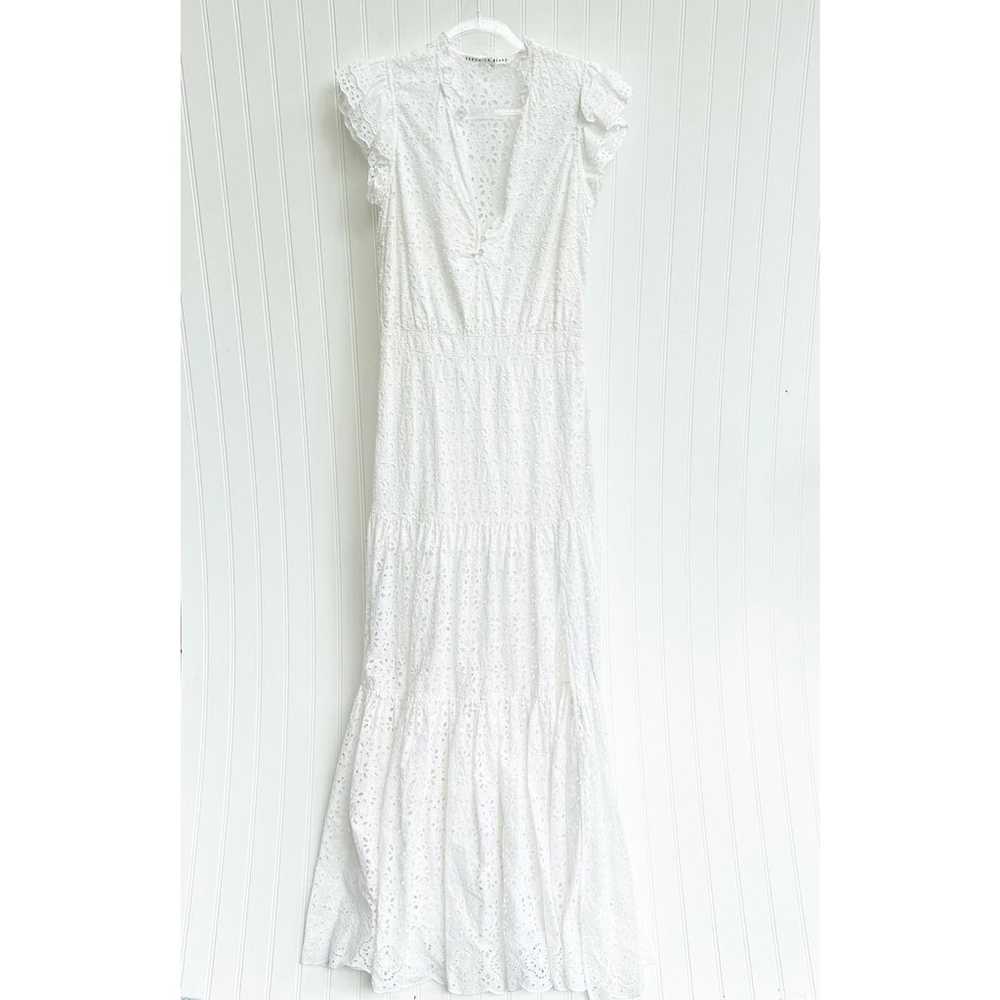 Veronica Beard Satori White Eyelet Maxi Dress Sum… - image 4
