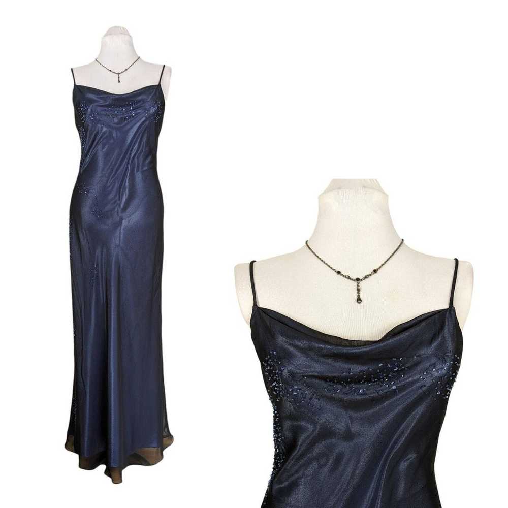 Betsy & Adam Prom Dress Maxi Gown Y2K Fairy Goth … - image 2