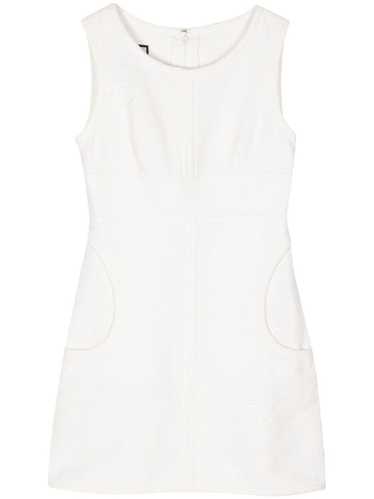 CHANEL Pre-Owned 2009 CC cotton minidress - White - image 1