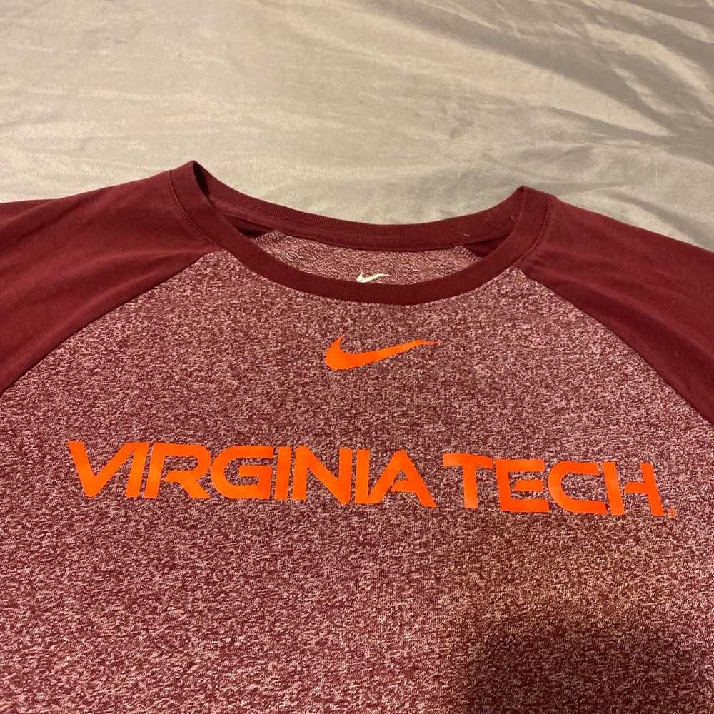 Virginia Tech Hokies Shirt Mens Medium College Ni… - image 3