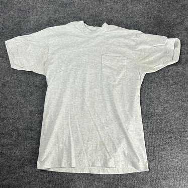 Vintage BVD Sleeveless Pocket Tee Tshirt 100% Cot… - image 1