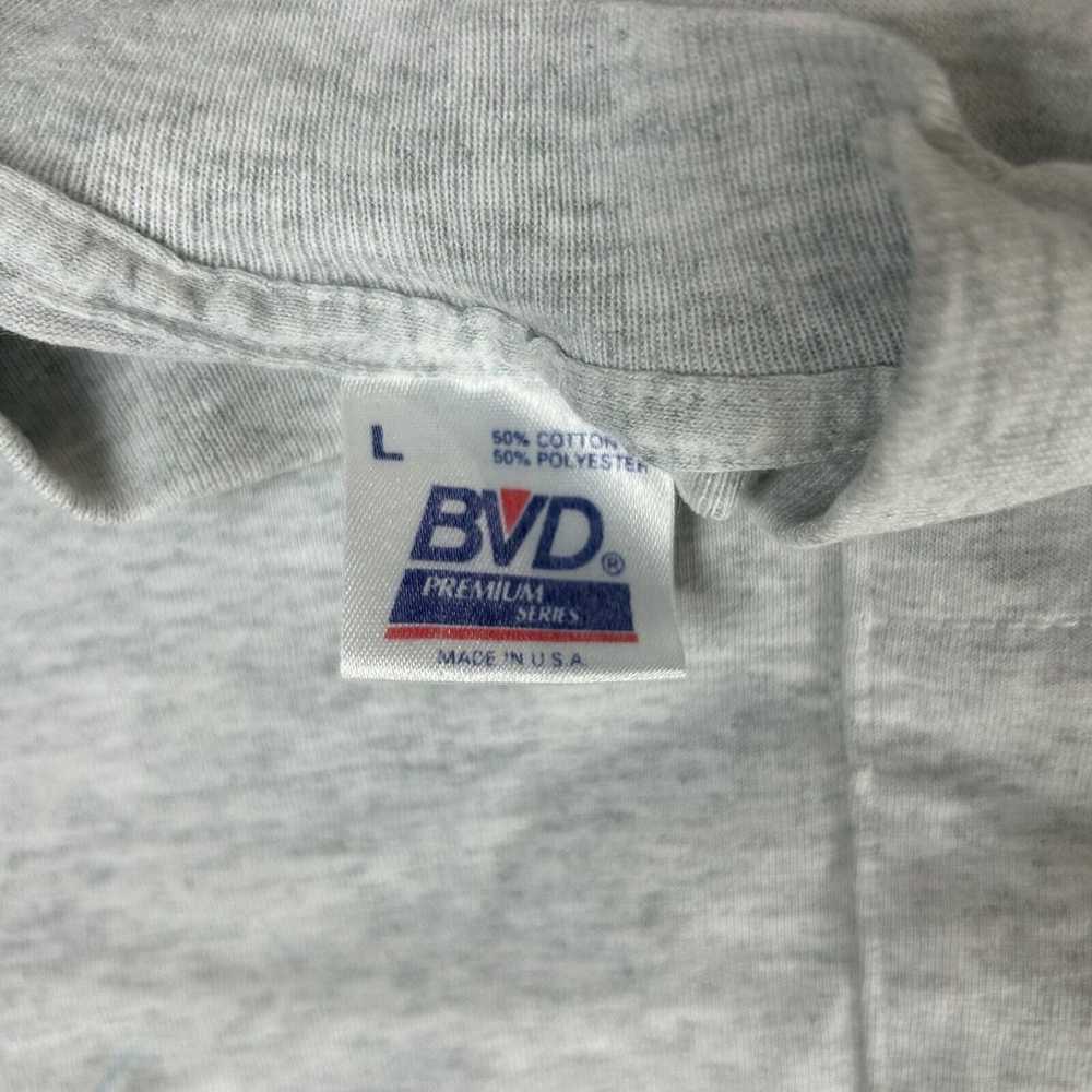 Vintage BVD Sleeveless Pocket Tee Tshirt 100% Cot… - image 3