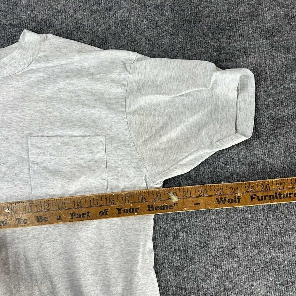 Vintage BVD Sleeveless Pocket Tee Tshirt 100% Cot… - image 5