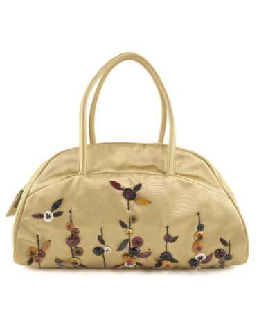 Prada Beige Synthetic Prada Handbag - image 1