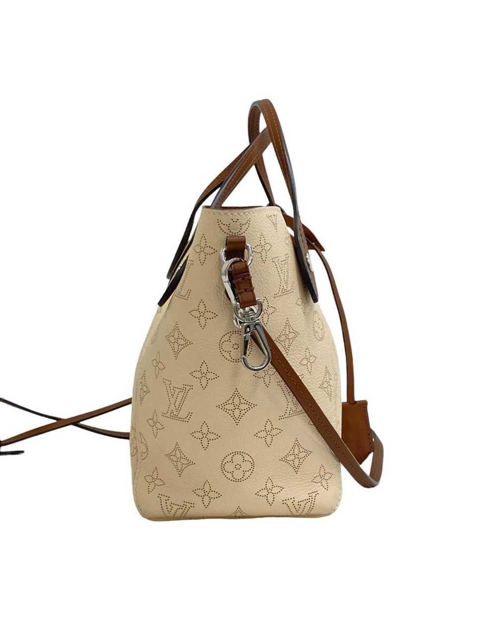 Louis Vuitton Elegant Beige Leather 2-Way Bag wit… - image 4