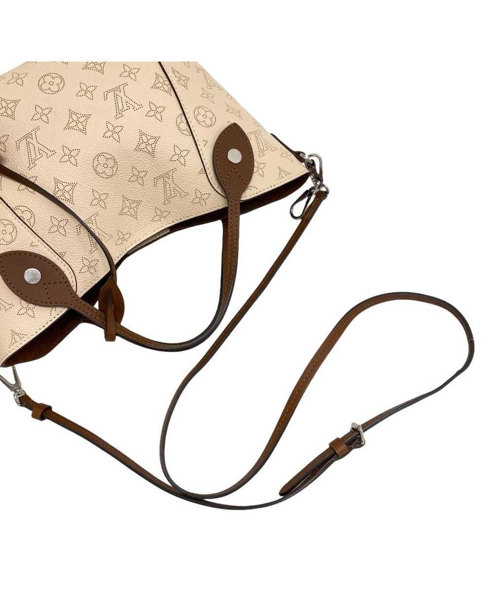 Louis Vuitton Elegant Beige Leather 2-Way Bag wit… - image 7