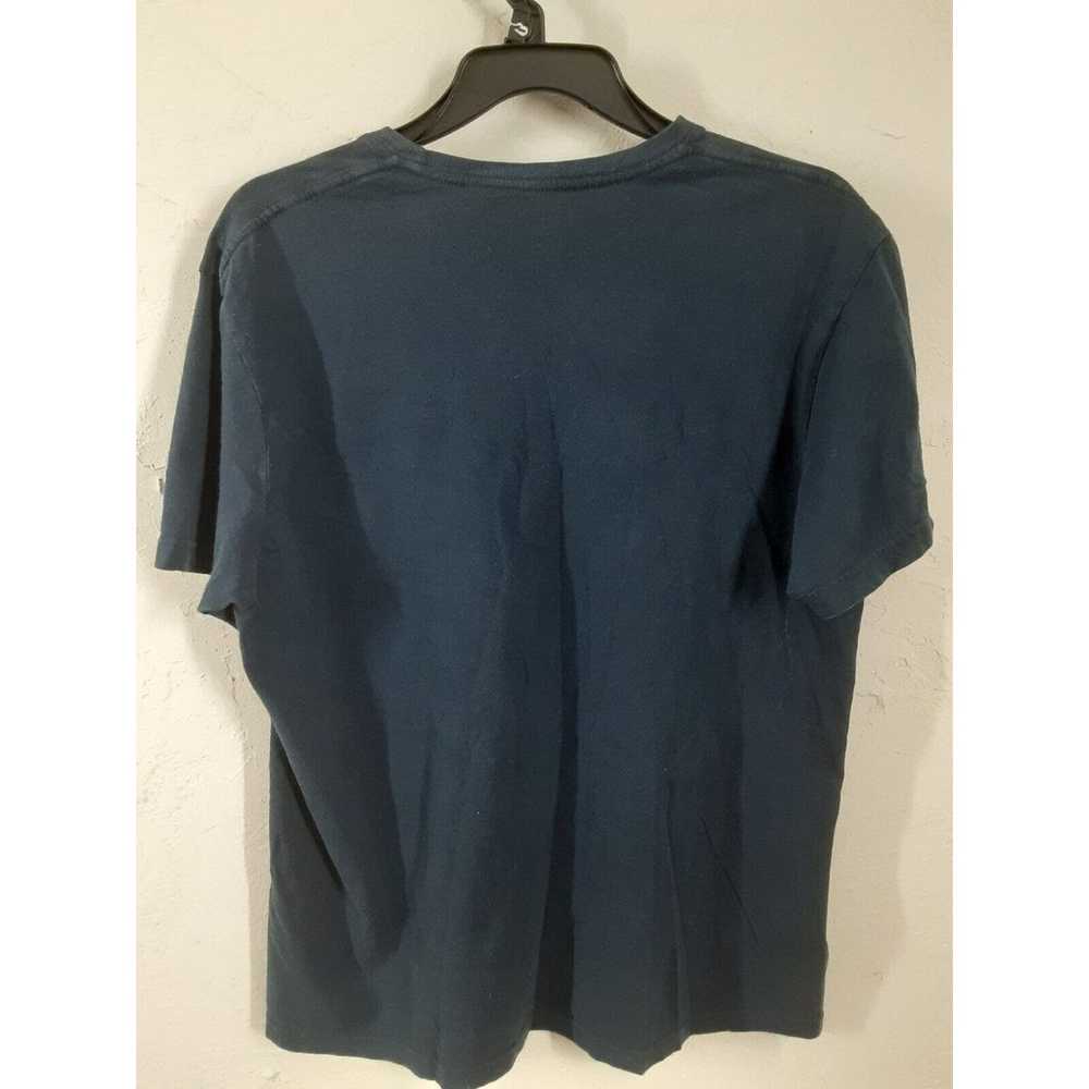 Lucky Brand Shirt Adult Large Blue Solid Casual P… - image 7