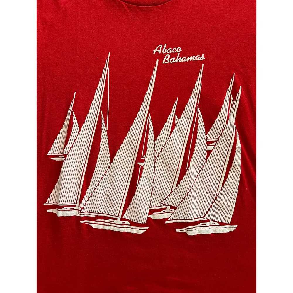 Vintage Bahamas Sailing T shirt - image 3