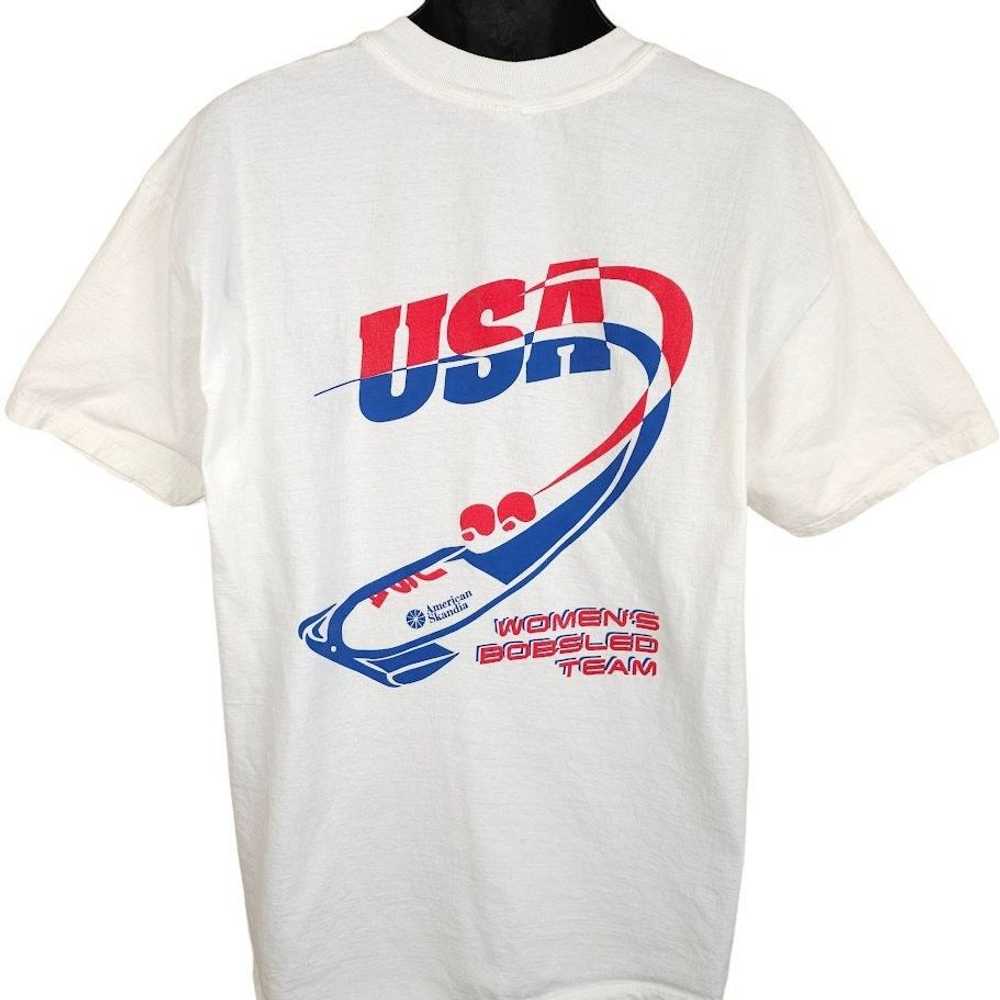 Vintage Vintage USA Womens Bobsled Team T Shirt M… - image 1