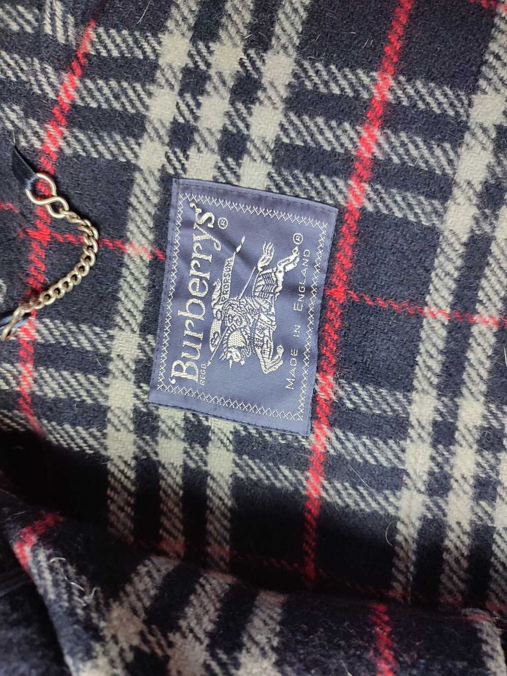 Burberry × Vintage Vintage Burberry's Wool Duffle… - image 10