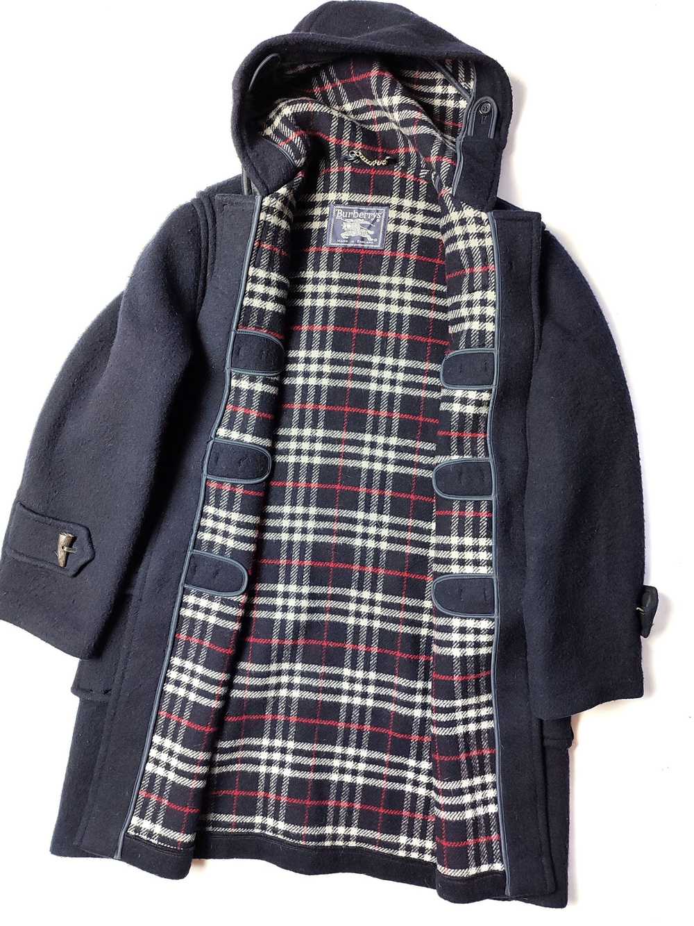 Burberry × Vintage Vintage Burberry's Wool Duffle… - image 3