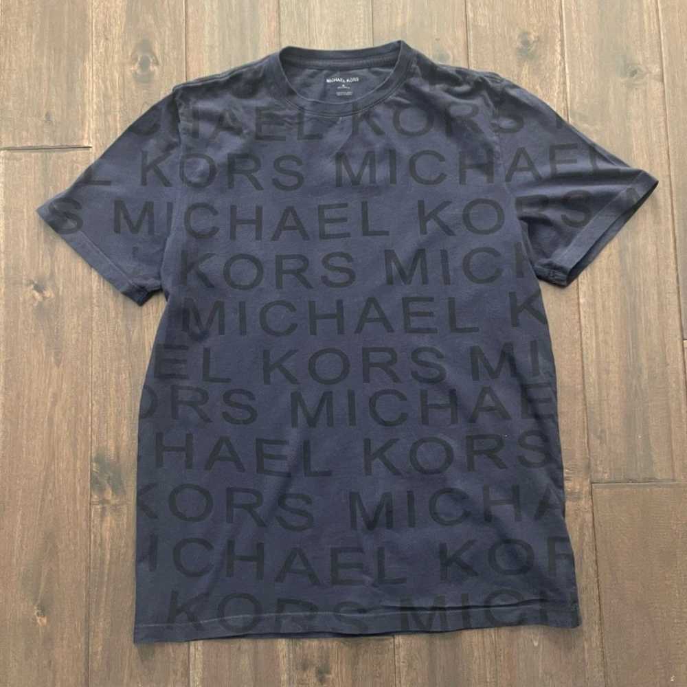 Michael Kors Men’s Printed Tee T-Shirt M - image 1