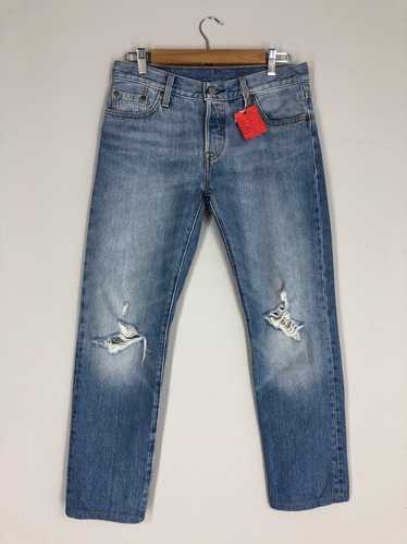 Vintage - Vintage Levi's 501 light Blue Stone Was… - image 1