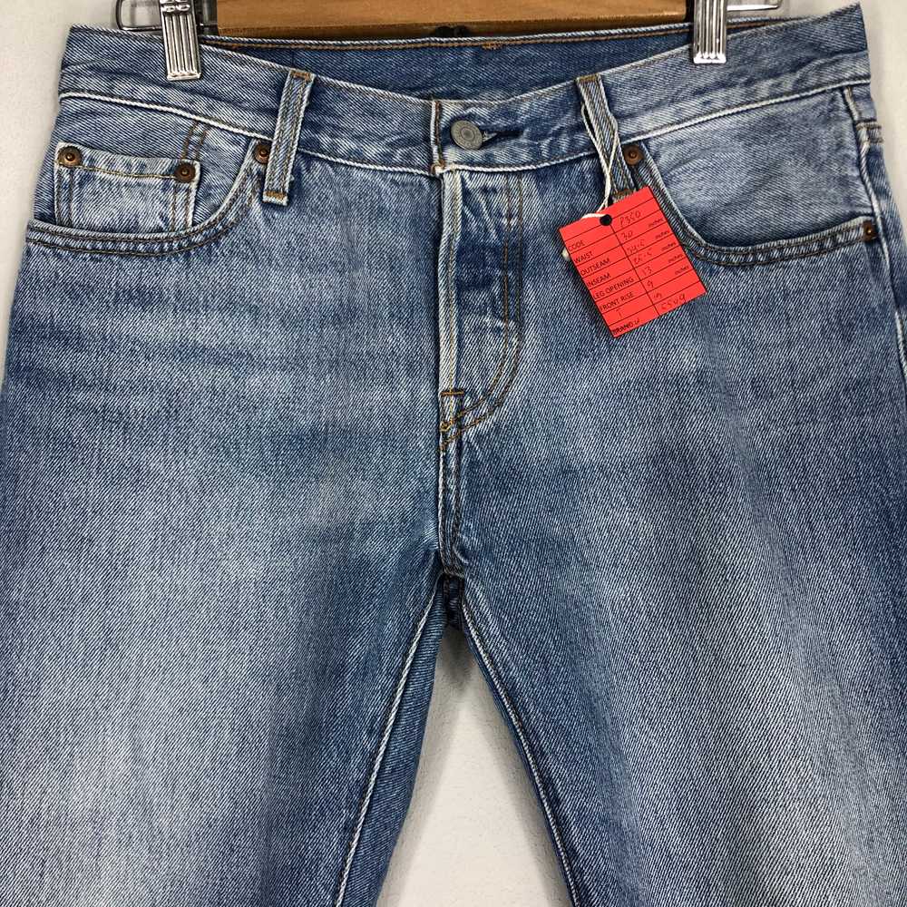 Vintage - Vintage Levi's 501 light Blue Stone Was… - image 2