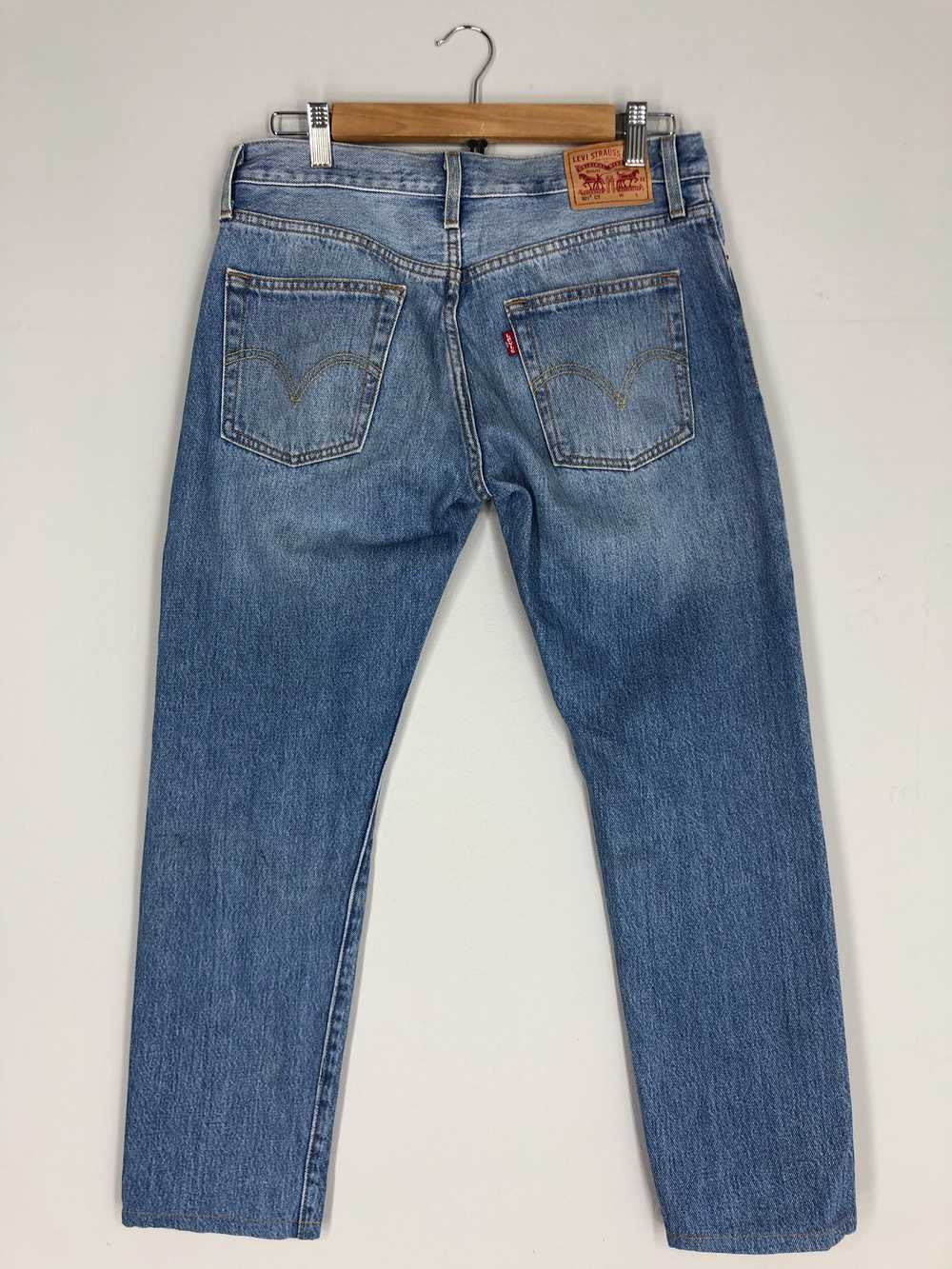 Vintage - Vintage Levi's 501 light Blue Stone Was… - image 7