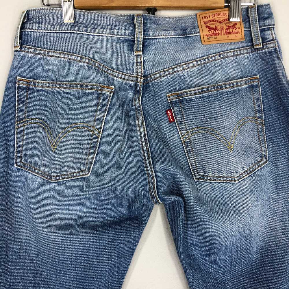 Vintage - Vintage Levi's 501 light Blue Stone Was… - image 8