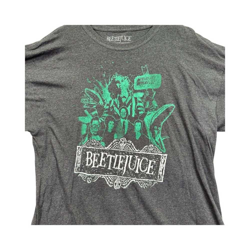 Beetlejuice Graphic T Shirt The Ghost Most! Grung… - image 3