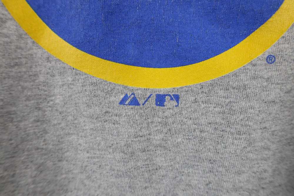 Majestic × Vintage Majestic Milwaukee Brewers 3/4… - image 5