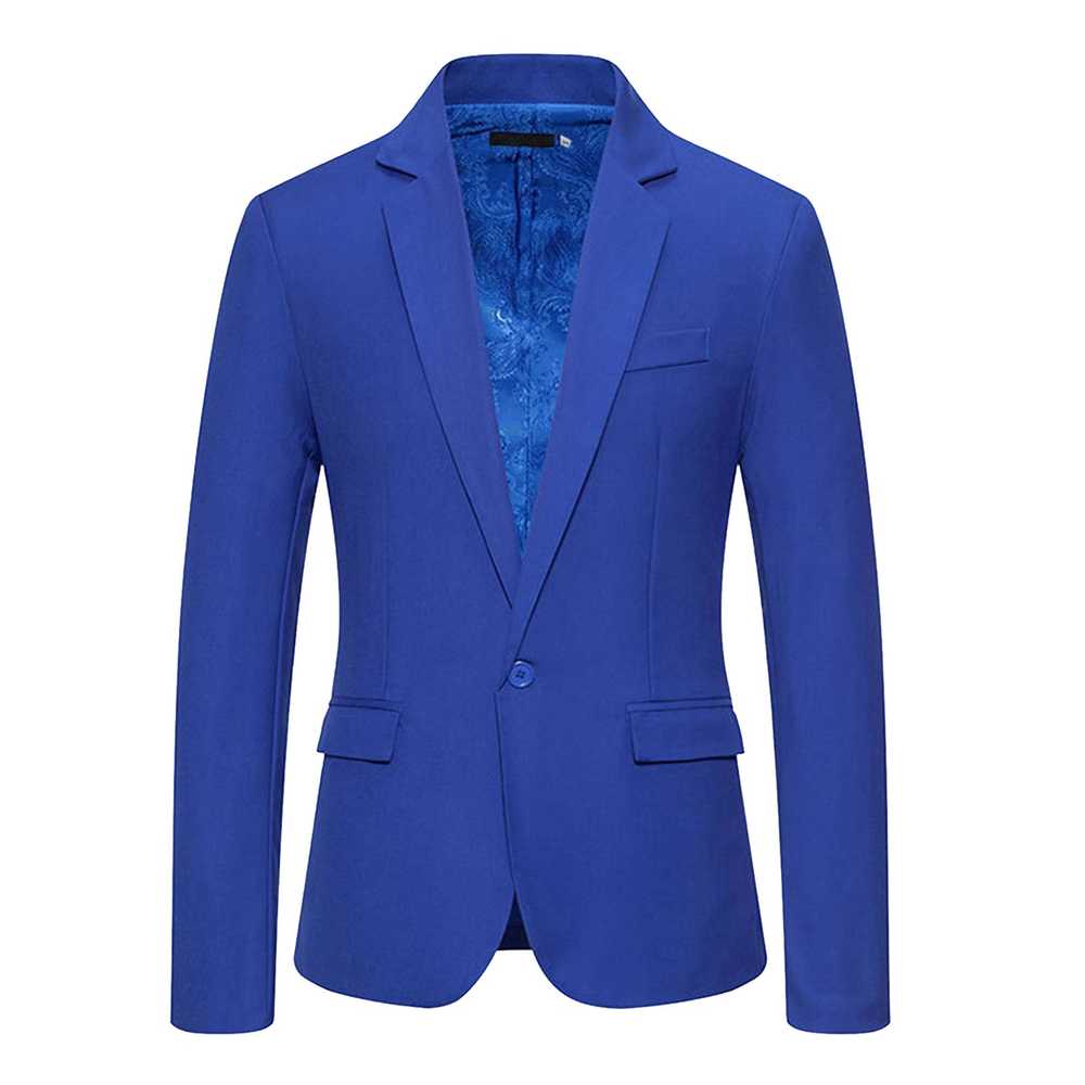 Tuxedo Suit Set for Men Mens Wedding Casual Slim … - image 2