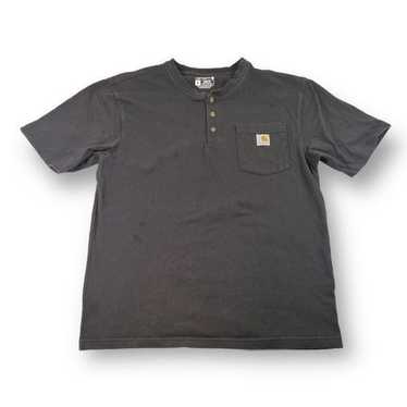 Carhartt Loose Fit Button Front T Shirt Size Medi… - image 1