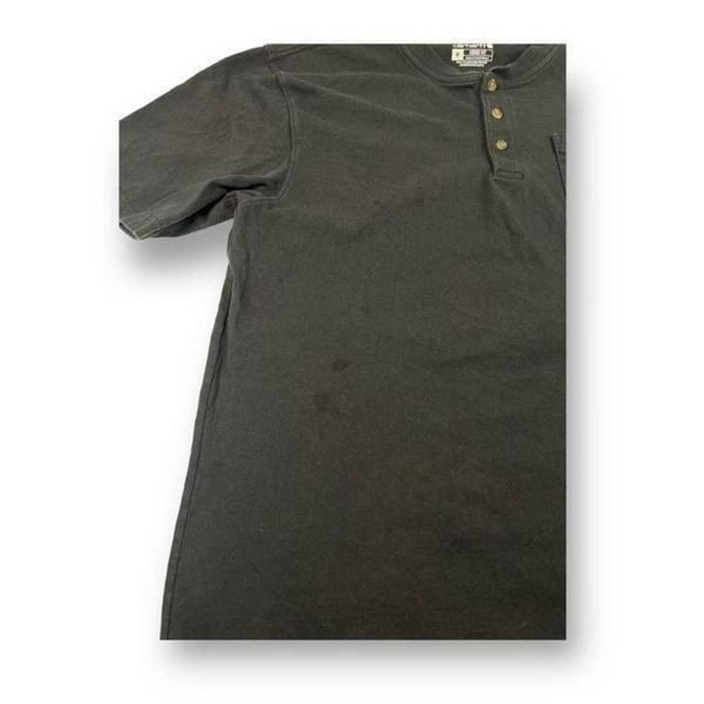 Carhartt Loose Fit Button Front T Shirt Size Medi… - image 2