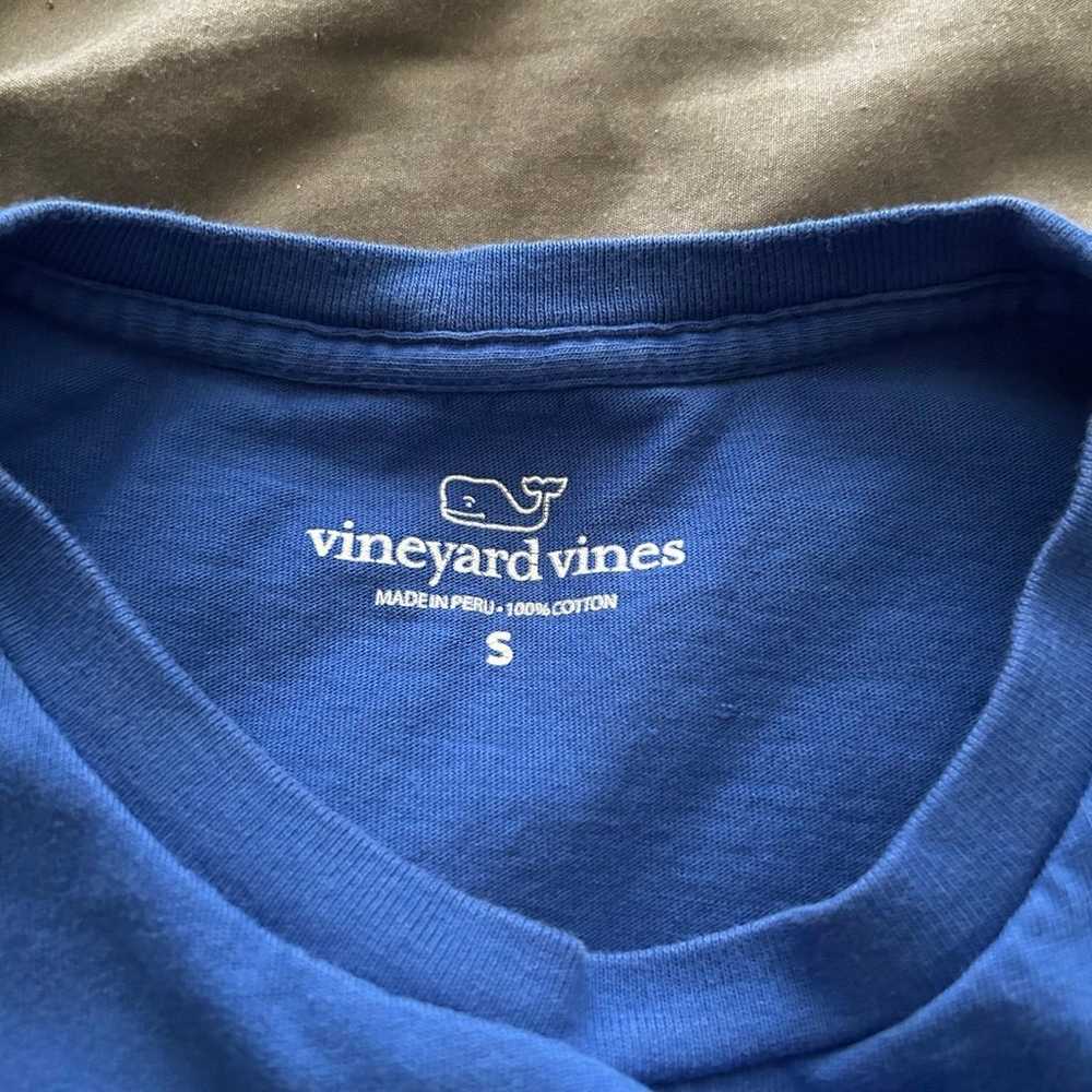 Vineyard Vines Shirt Small Royal Blue Red White A… - image 7
