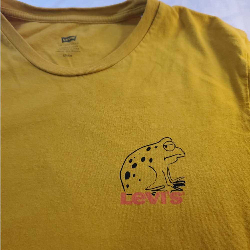 Levi's | Mustard Yellow Frog Shirt | Size Small - image 2