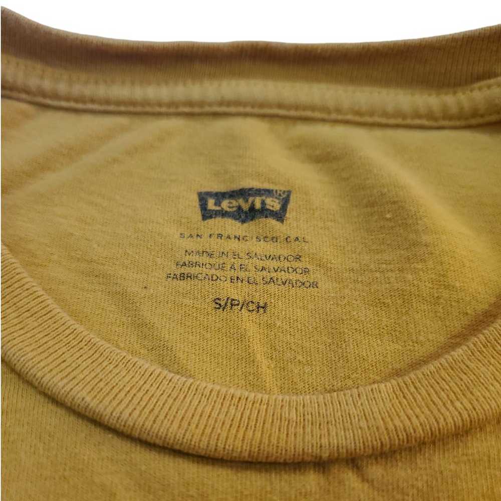 Levi's | Mustard Yellow Frog Shirt | Size Small - image 3