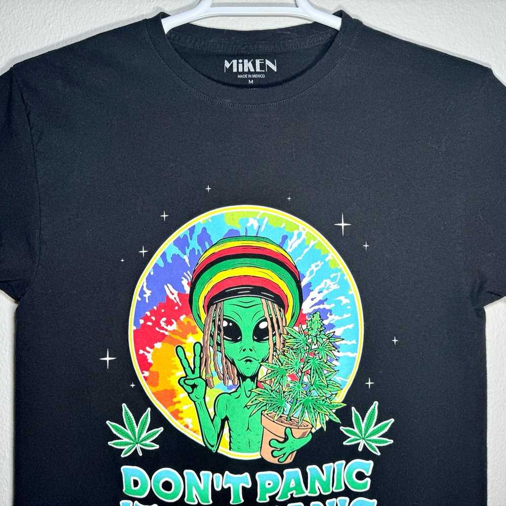 Miken Don't Panic Its Organic Alien Trippy Weed M… - image 3