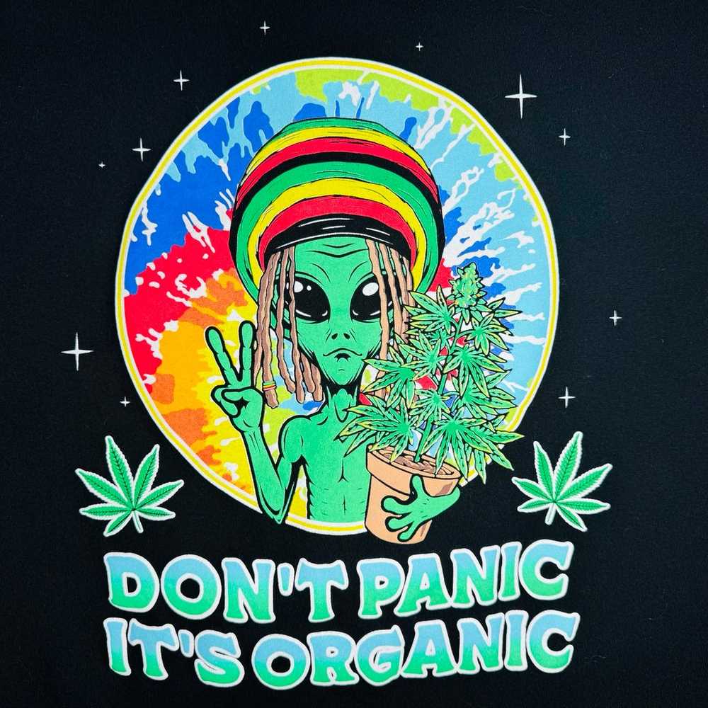 Miken Don't Panic Its Organic Alien Trippy Weed M… - image 7