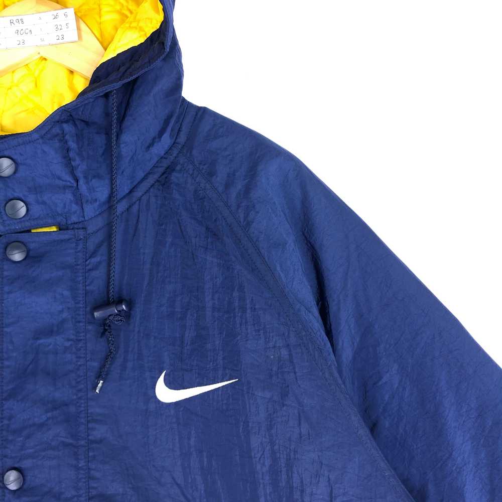 Vintage Nike Windbreaker Zipper Jacket Raincoat - image 4